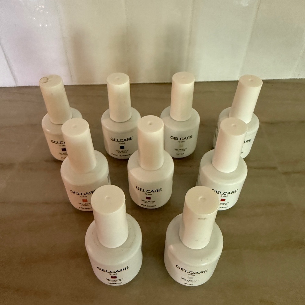 Lot of 4 Gelcare Colors